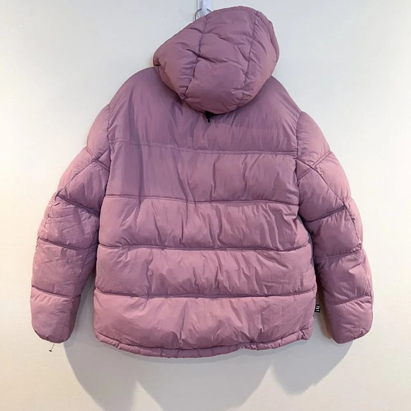 The Very Warm Mauve Pink Pullover Winter Outdoor Snowboarding Casual Puffer Coat - Picture 10 of 14
